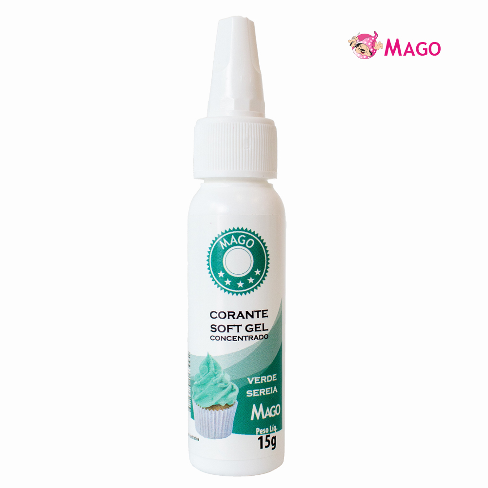 CORANTE MAGO SOFTGEL VERDE SEREIA 15GR