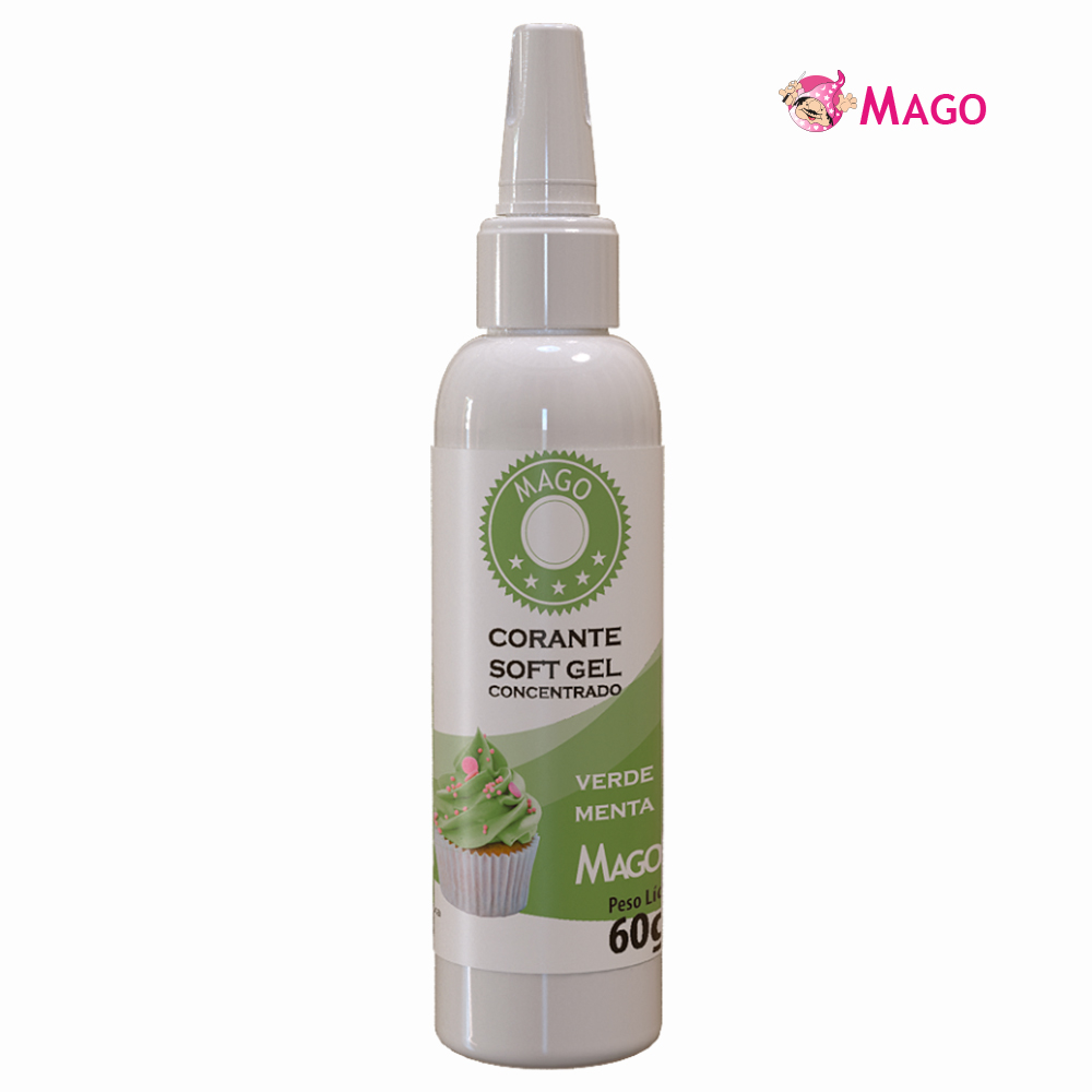 CORANTE MAGO SOFTGEL VERDE MENTA 60GR