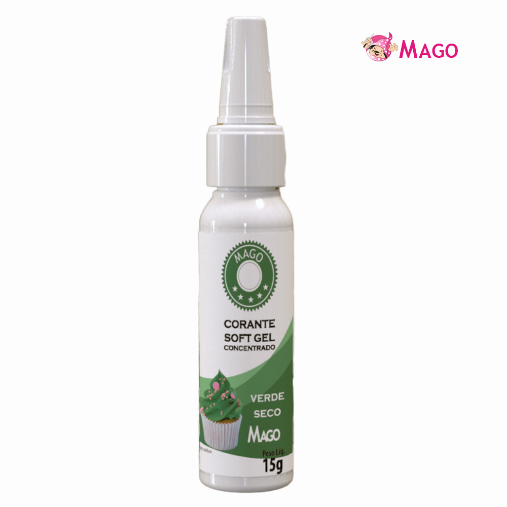 CORANTE MAGO SOFTGEL VERDE SECO 15GR