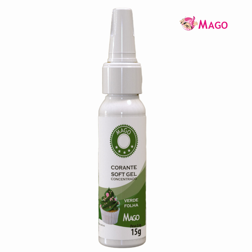 CORANTE MAGO SOFTGEL VERDE FOLHA 15GR
