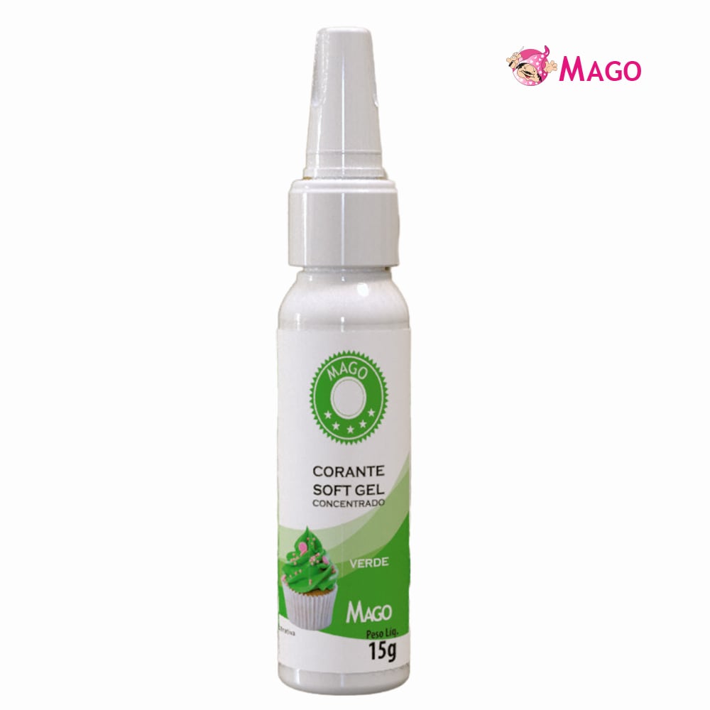 CORANTE MAGO SOFTGEL VERDE 15GR