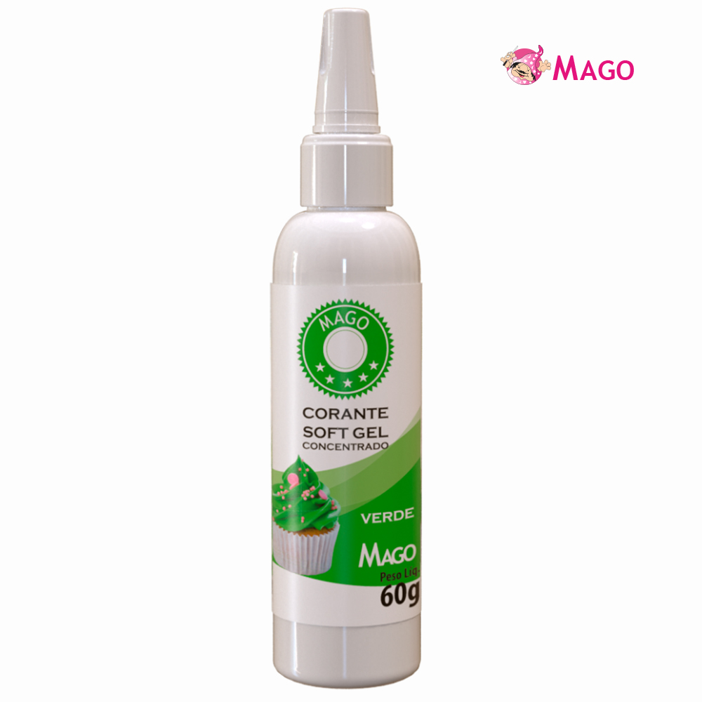 CORANTE MAGO SOFTGEL VERDE 60GR