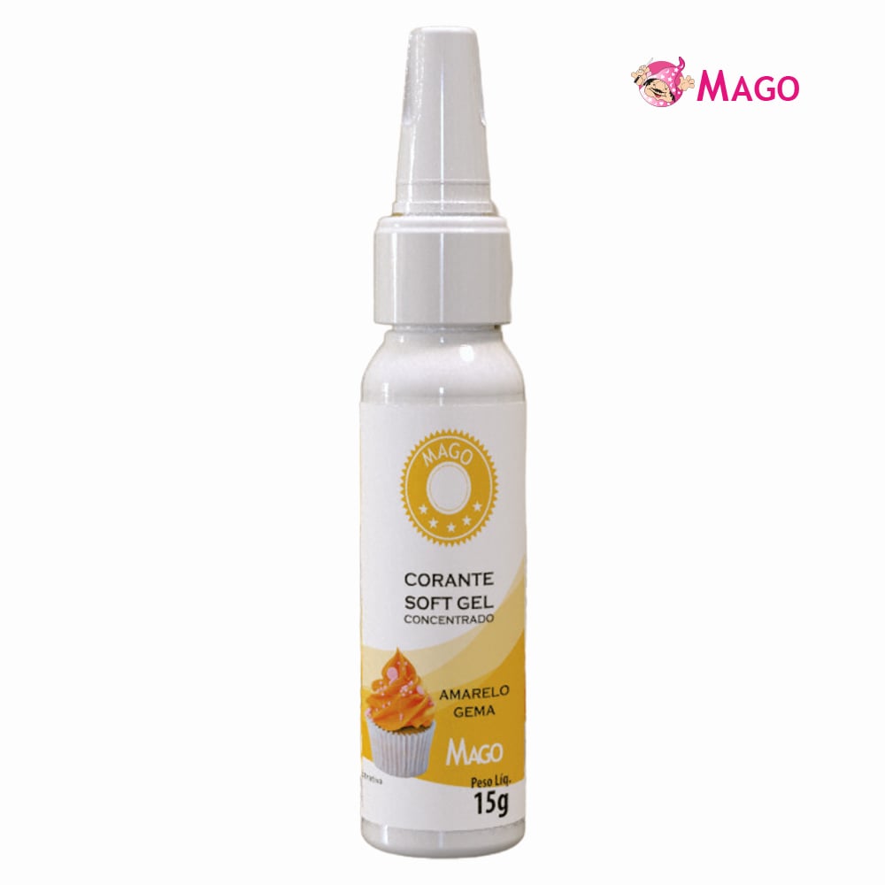 CORANTE MAGO SOFTGEL AMARELO GEMA 15GR