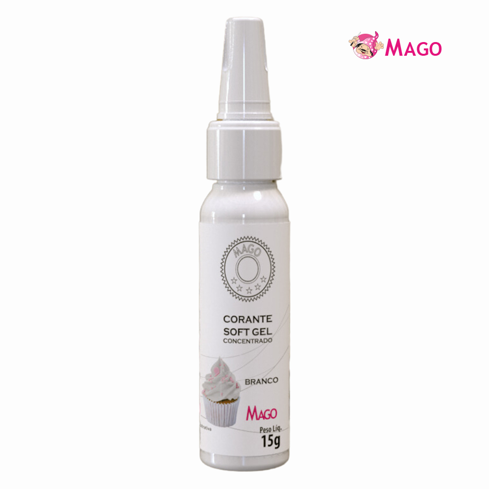 CORANTE MAGO SOFTGEL BRANCO 15GR