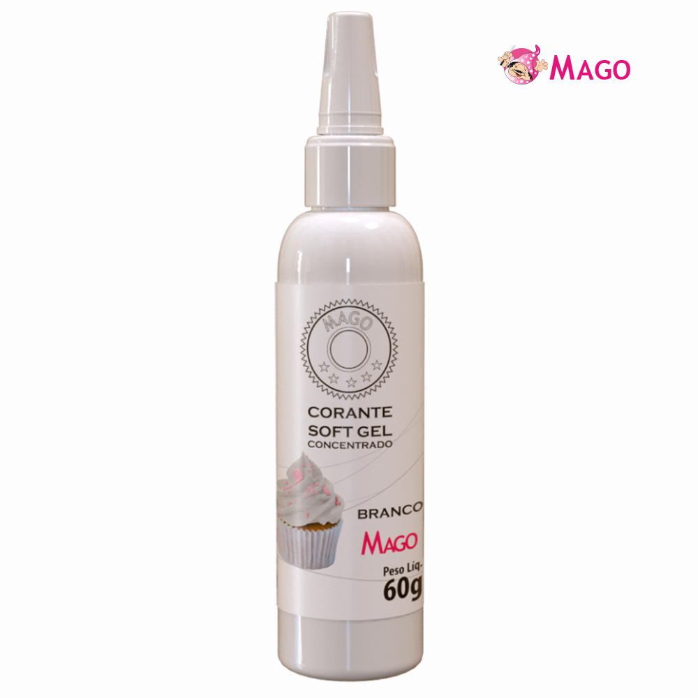 CORANTE MAGO SOFTGEL BRANCO 60GR