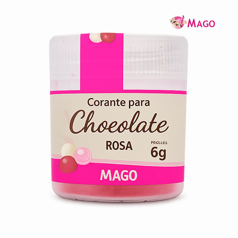 CORANTE MAGO PARA CHOCOLATE 6GR ROSA