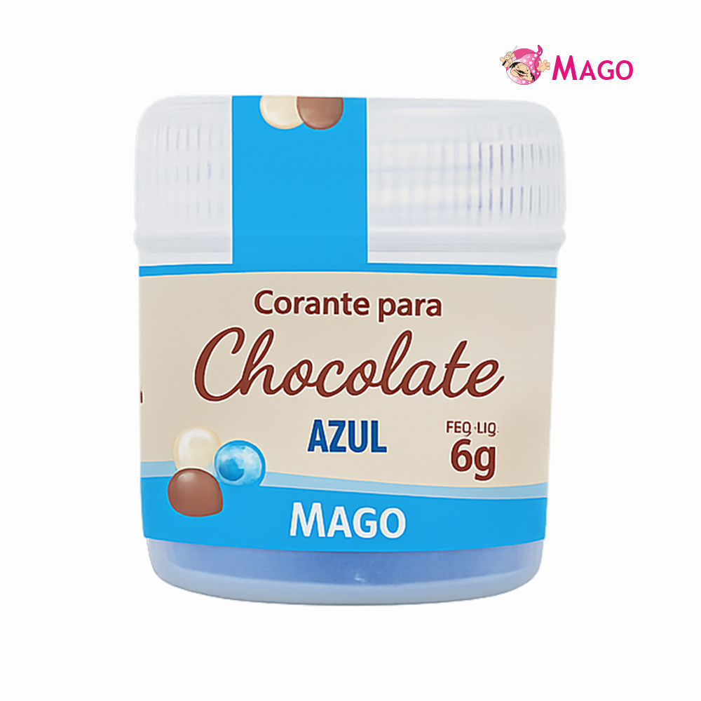 CORANTE MAGO PARA CHOCOLATE 6GR AZUL