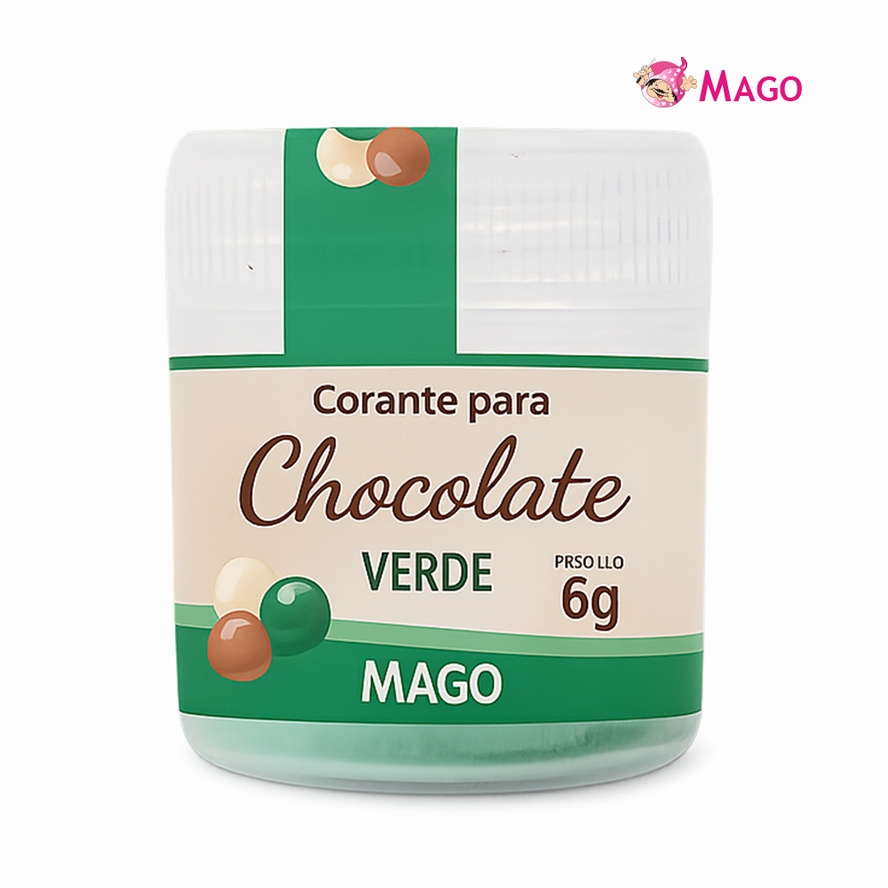 CORANTE MAGO PARA CHOCOLATE 6GR VERDE