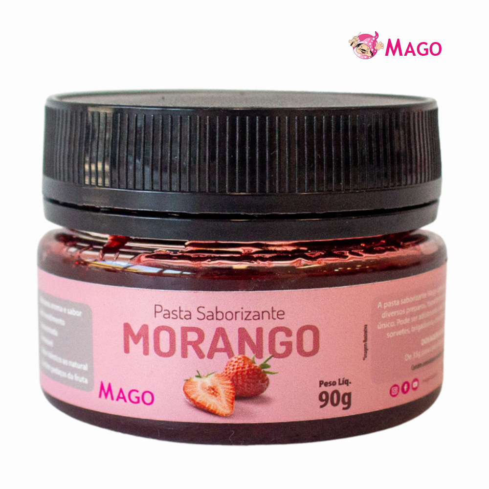 PASTA SABORIZANTE MAGO 90G MORANGO