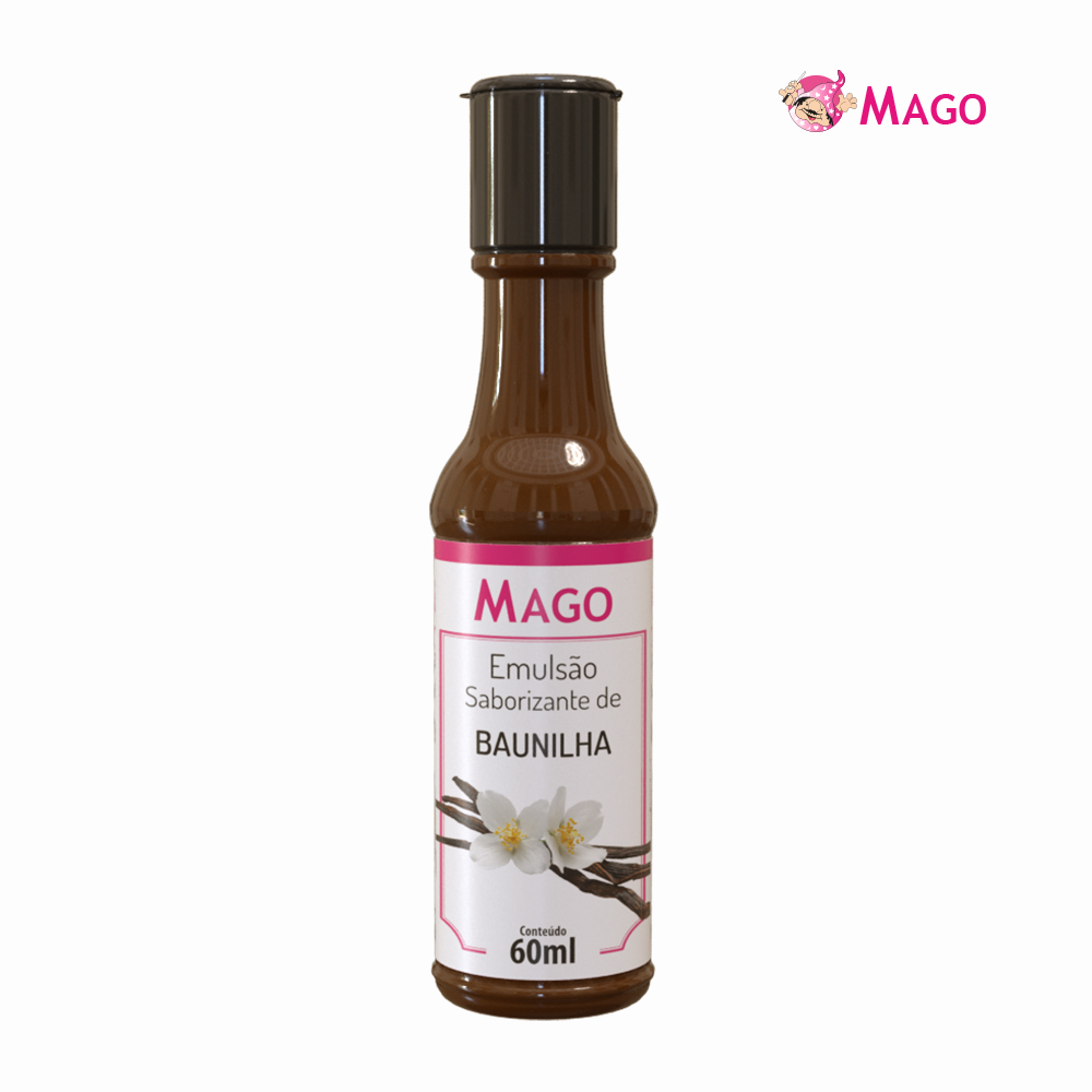 EMULSAO SABORIZANTE MAGO 60ML BAUNILHA
