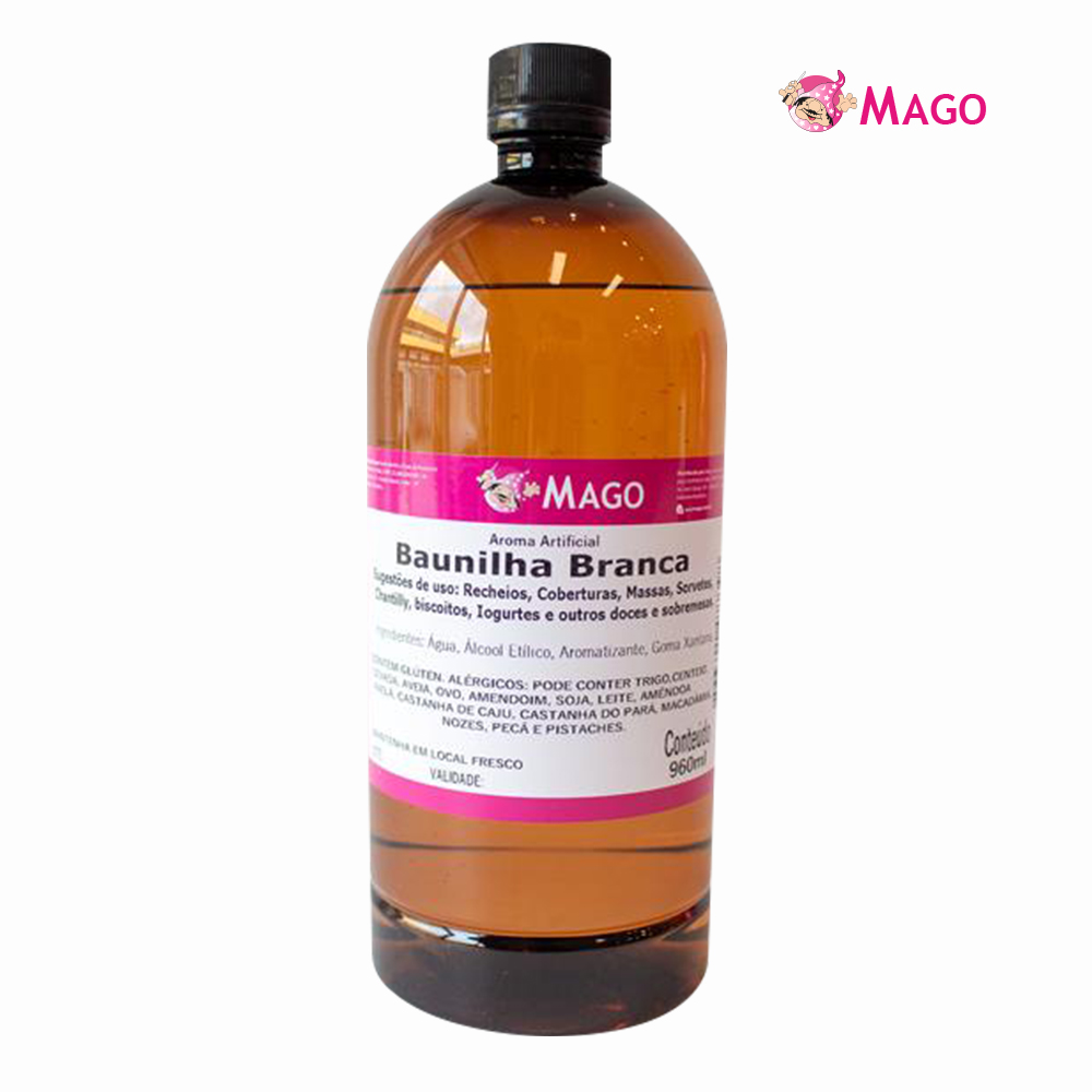 AROMA MAGO ARTIFICIAL 960ML BAUNILHA BRANCA
