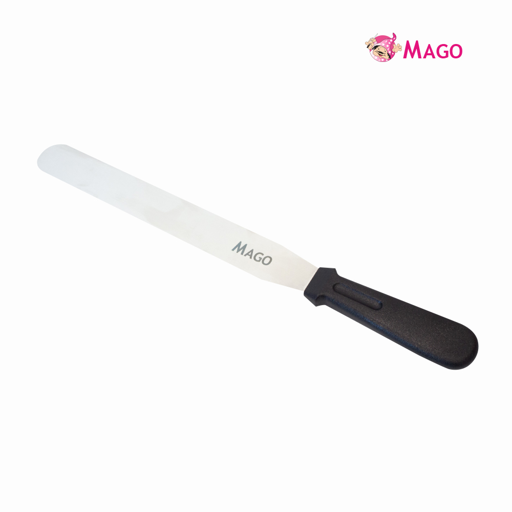 ESPATULA MAGO P/ALISAR BOLOS INOX 25X10CM