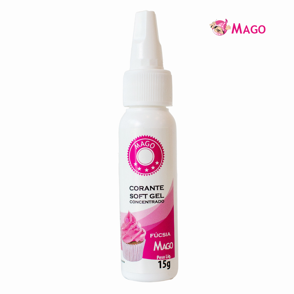 CORANTE MAGO SOFTGEL ROSA FUCSIA 15GR