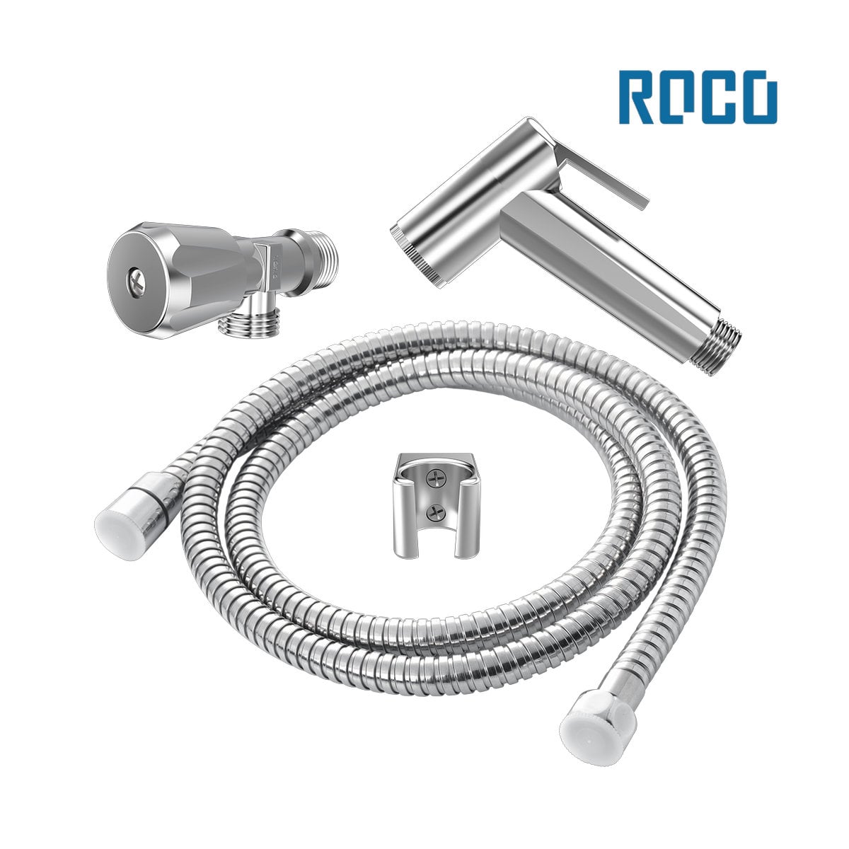 DUCHA ROCO HIGIENICA C/GATILHO (KIT) PRIME METAL CROMADO