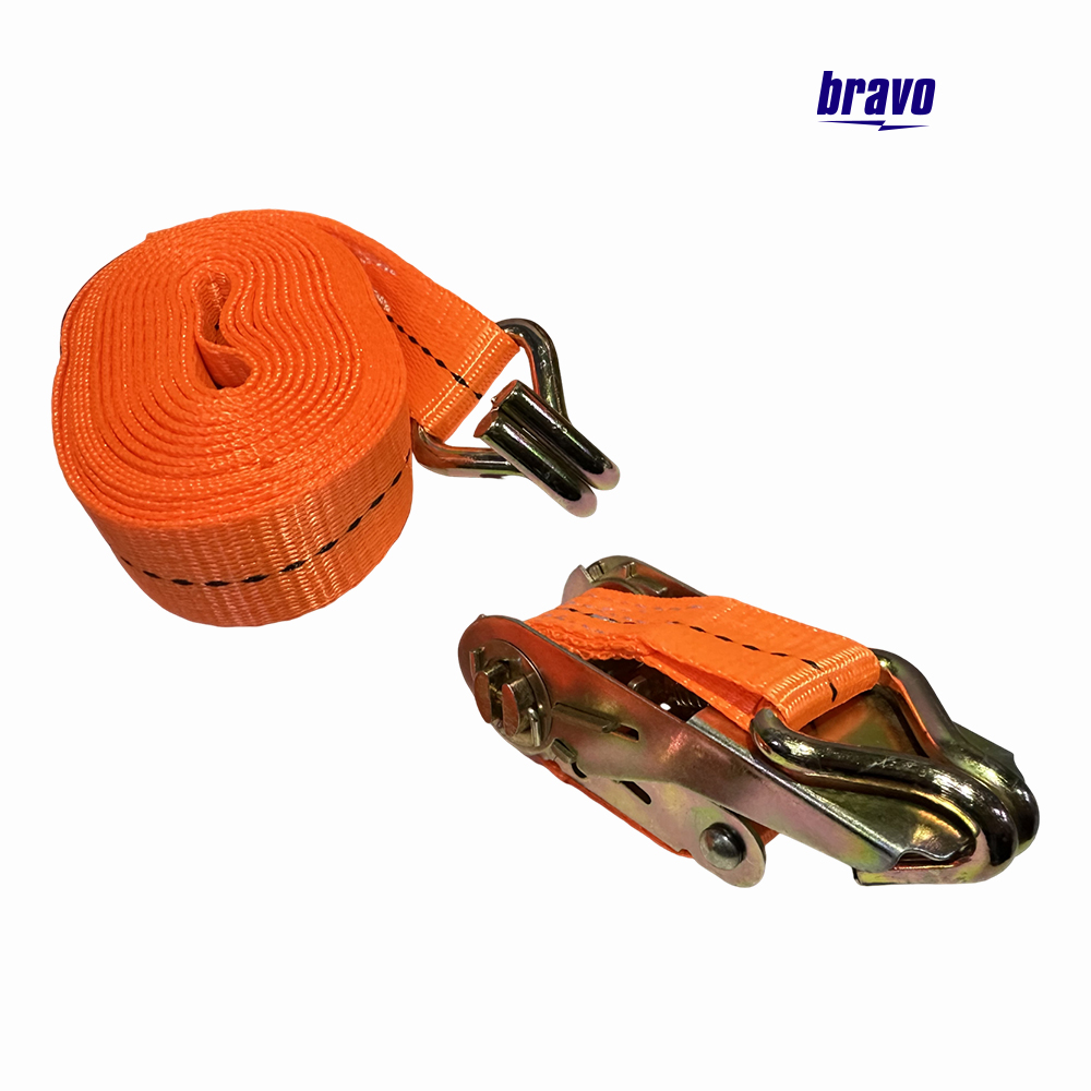 CINTA BRAVO P/CARGA 0,8 TONELADA 5MX1”(25MM) C/CATRACA