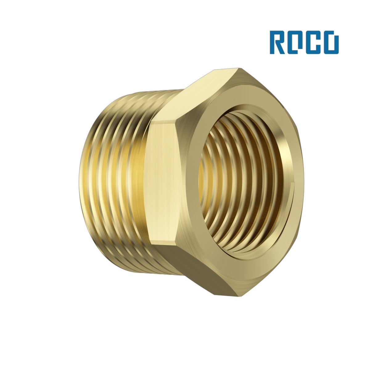 BUCHA ROCO SOLDAVEL REDUCAO ROSCAVEL 3/4X1/2”