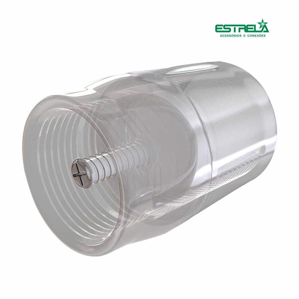 BLOQUEADOR DE AR ESTRELA PREMIUM ROSCA 3/4” CRISTAL