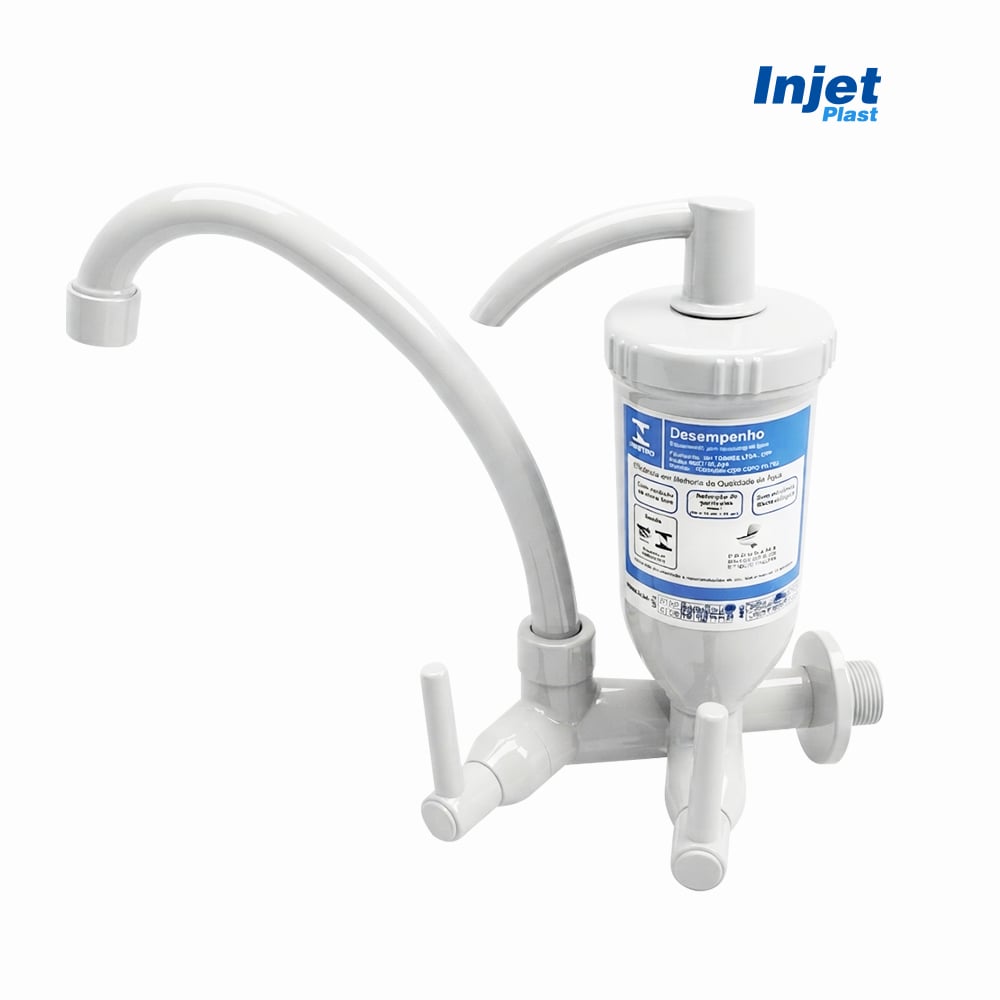 PURIFICADOR INJETPLAST DE AGUA P/PIA 2267 ABS C70 1/4 VOLTA PLASTICO BRANCO
