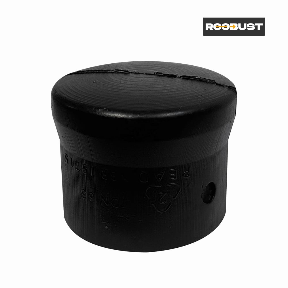 TAMPAO ROOBUST P/CORRUGADO 50MM 1.1/2” PRETO