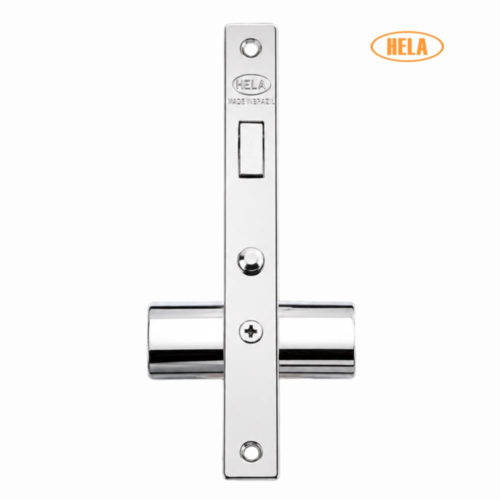 FECHADURA HELA PORTA CORRER CROMADA C74MM 18MM