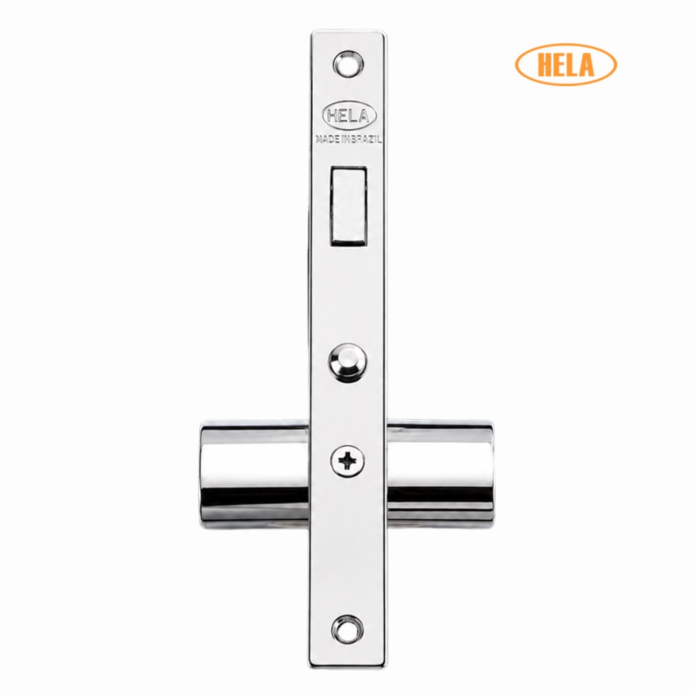 FECHADURA HELA PORTA CORRER CROMADA C90MM 18MM