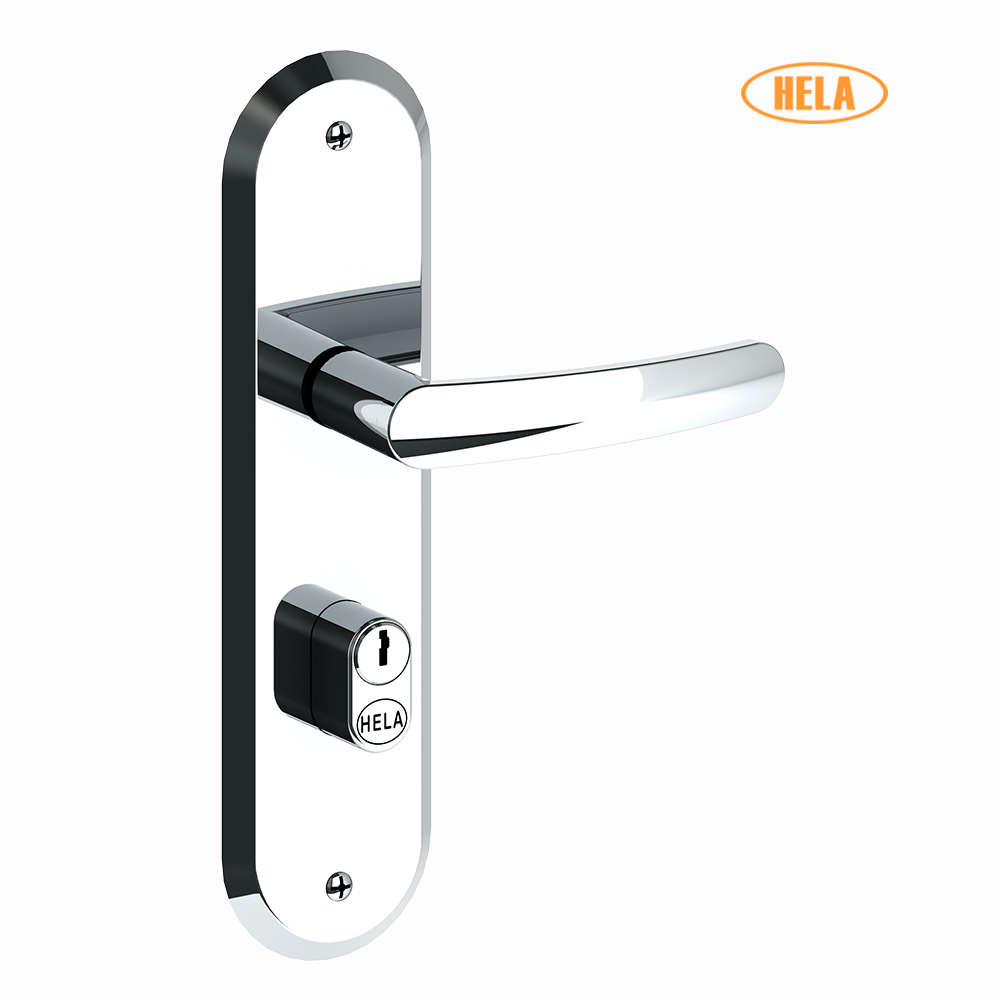 FECHADURA HELA 2002/04 CROMADA BANHEIRO MADRID RETA