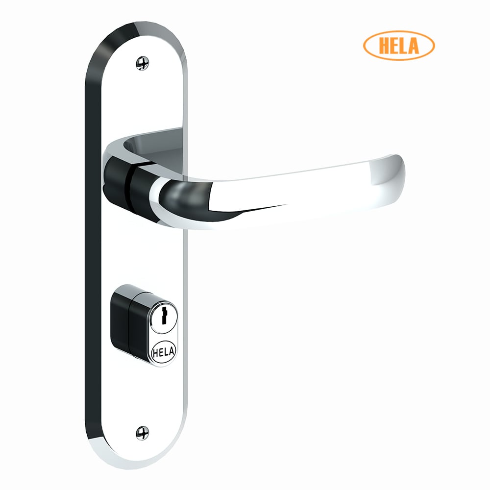 FECHADURA HELA 2002/11 CROMADA BANHEIRO MADRID RETA