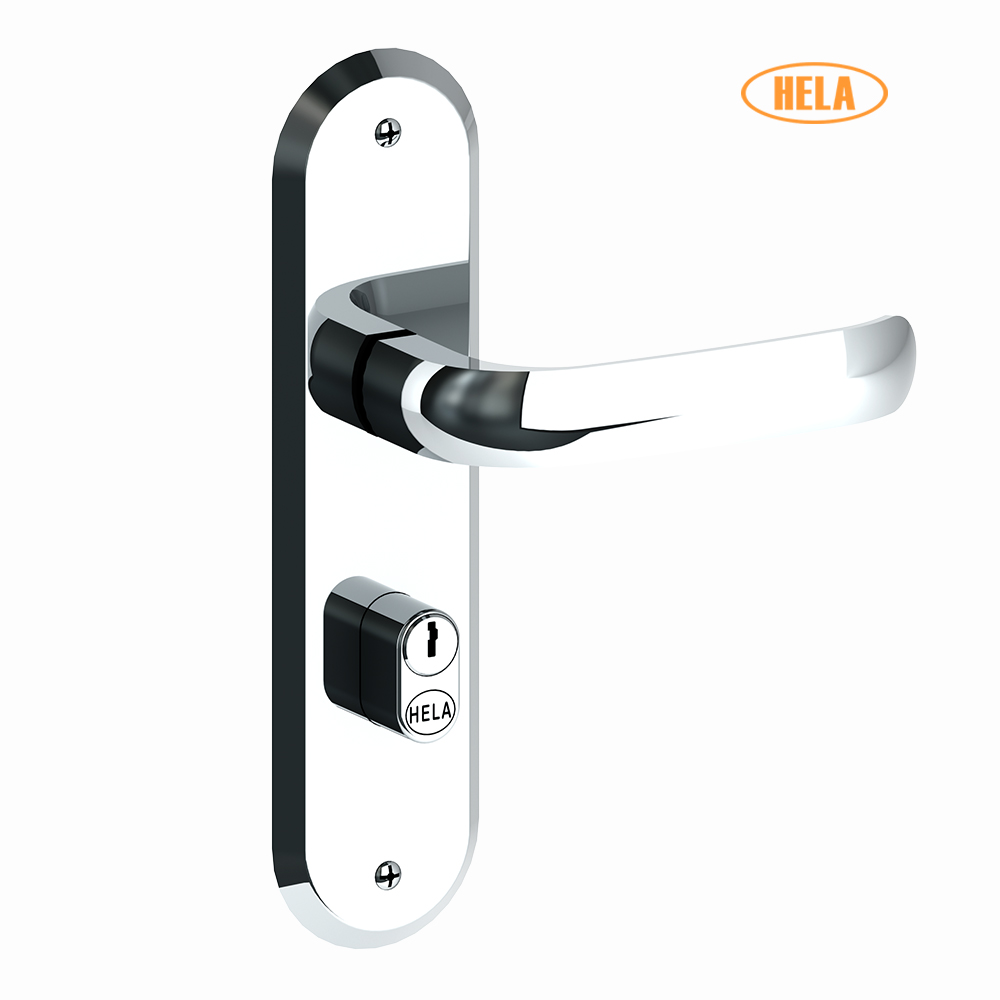 FECHADURA HELA 2002/11 CROMADA EXTERNA MADRID RETA