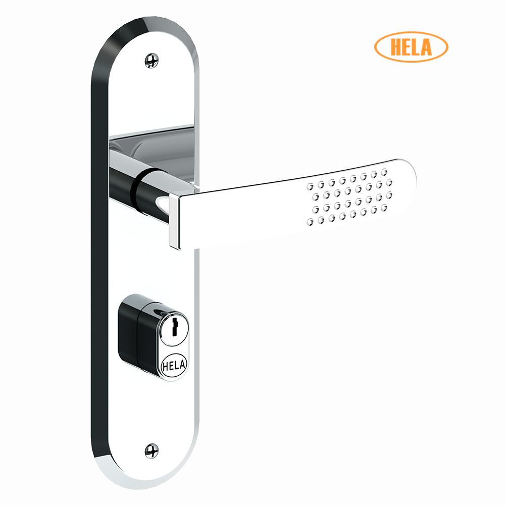 FECHADURA HELA 2002/15 CROMADA INTERNA MADRID RETA