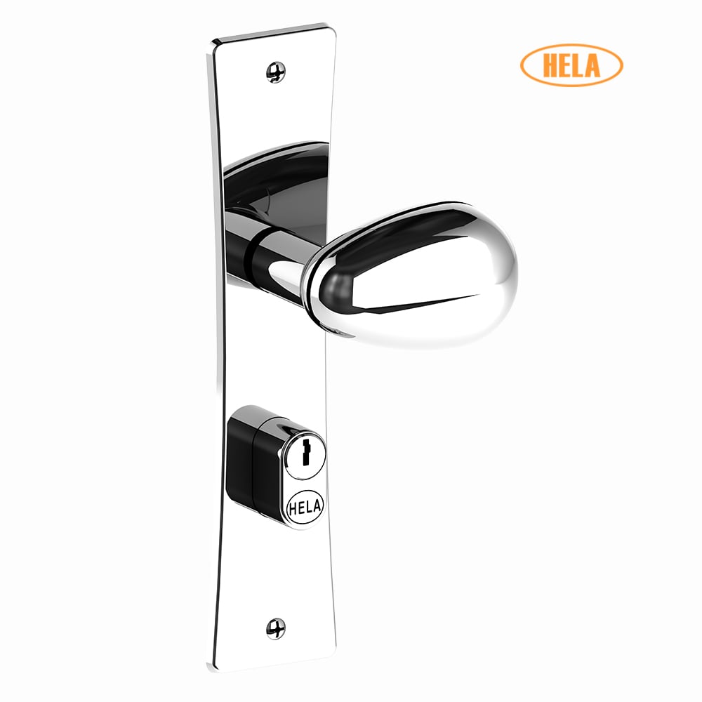 FECHADURA HELA 2009/10 QUENIA OXIDADA MAÇANETA GOLF EXTERNA