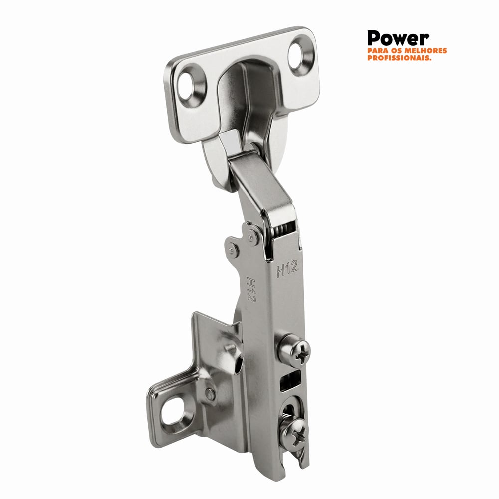 DOBRADICA POWER-FER RETA 26MM H3 C/CALCIO