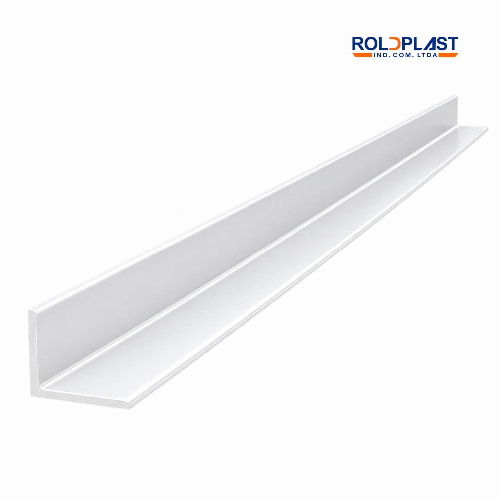 CANTONEIRA L ROLDPLAST 1” 3 METROS BRANCA