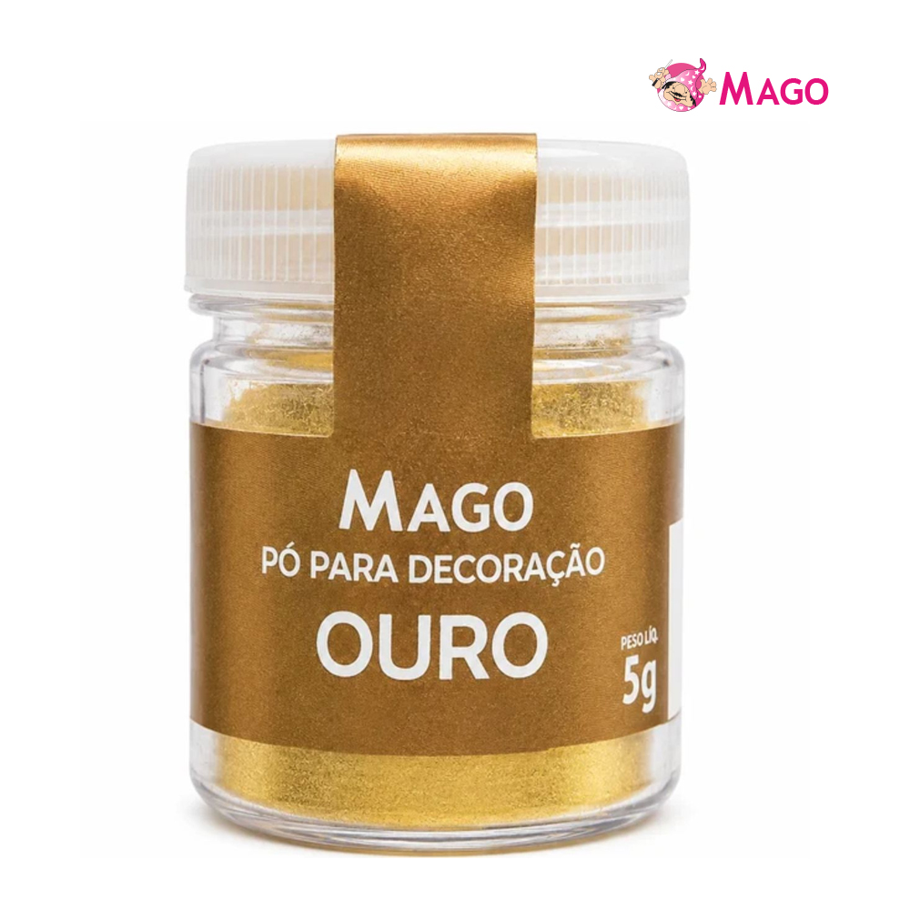 PO DECORATIVO MAGO 5GR OURO