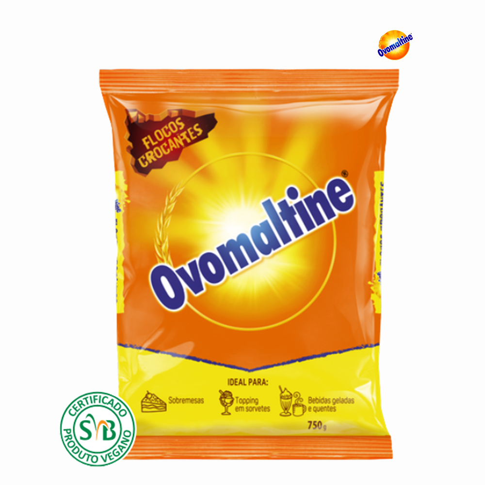 RECHEIO OVOMALTINE FLOCOS CROCANTES 10MM 750GR