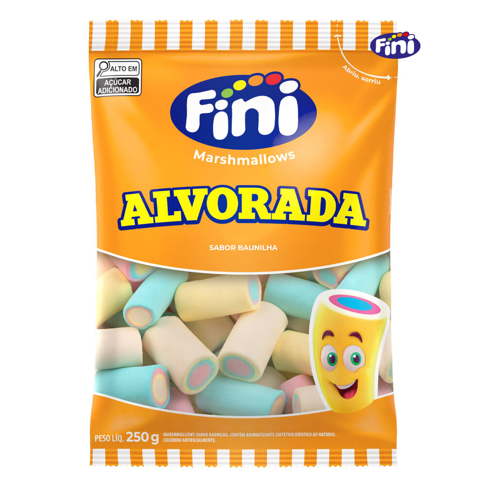 MAXMALLOWS FINI ALVORADA BAUNILHA 250GR