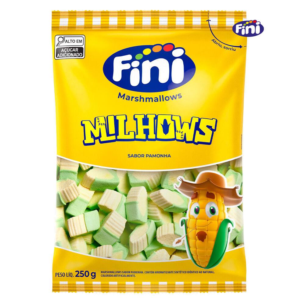 MAXMALLOWS FINI MILHOWS PAMONHA 250GR