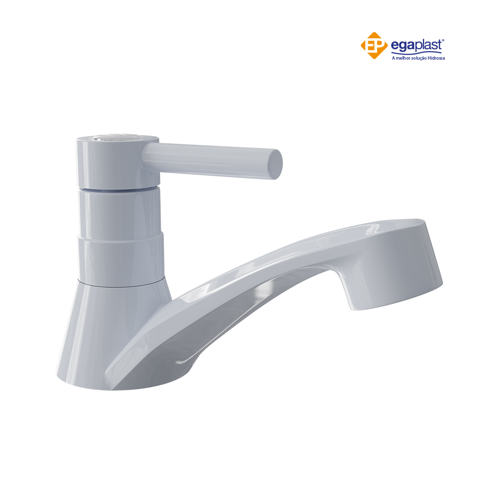 TORNEIRA EGAPLAST LAVATORIO 1/4V C-34 BRANCA