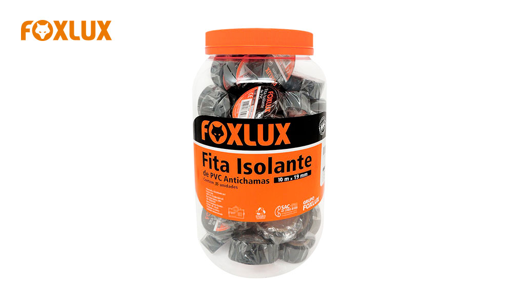 FITA FOXLUX ISOLANTE 19MMX10M PR C/35