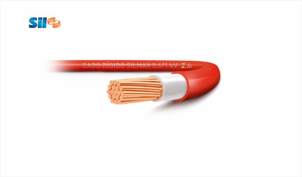 CABO SIL RIGIDO SILNAX  6MM 1KV 100M AZ