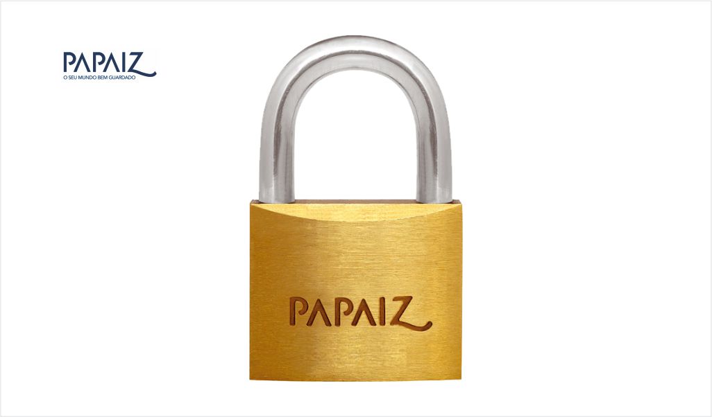 CADEADO PAPAIZ CLASSIC STD 30MM (SAQUINHO)