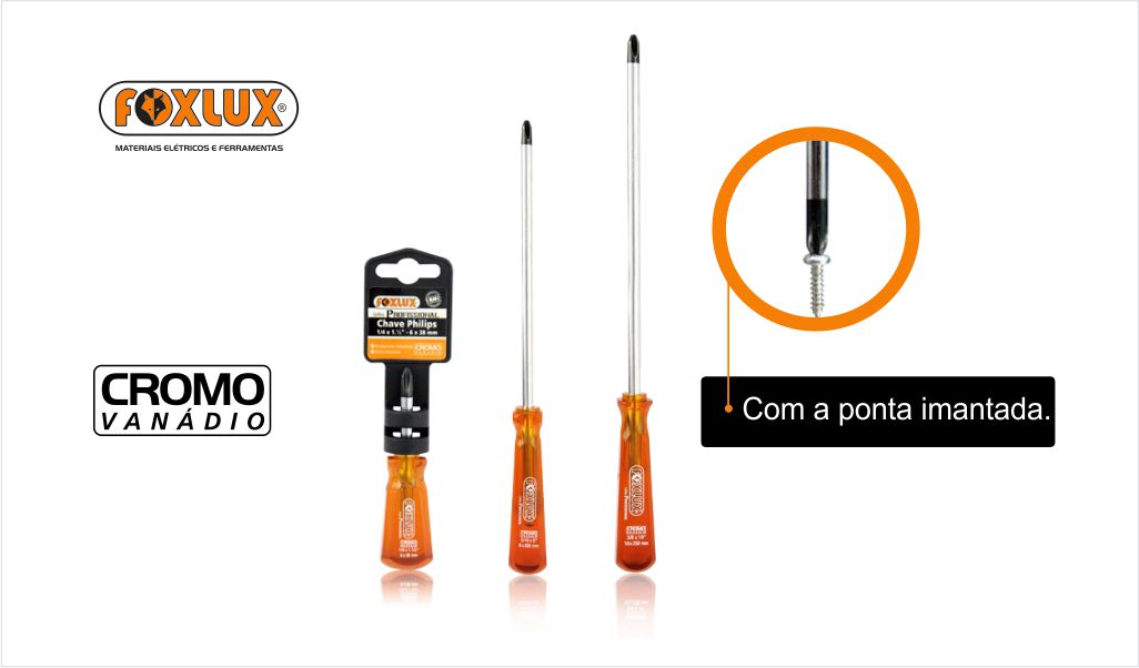 CHAVE PHILLIPS FAMASTIL IMANTADA CRV 1/8X5”