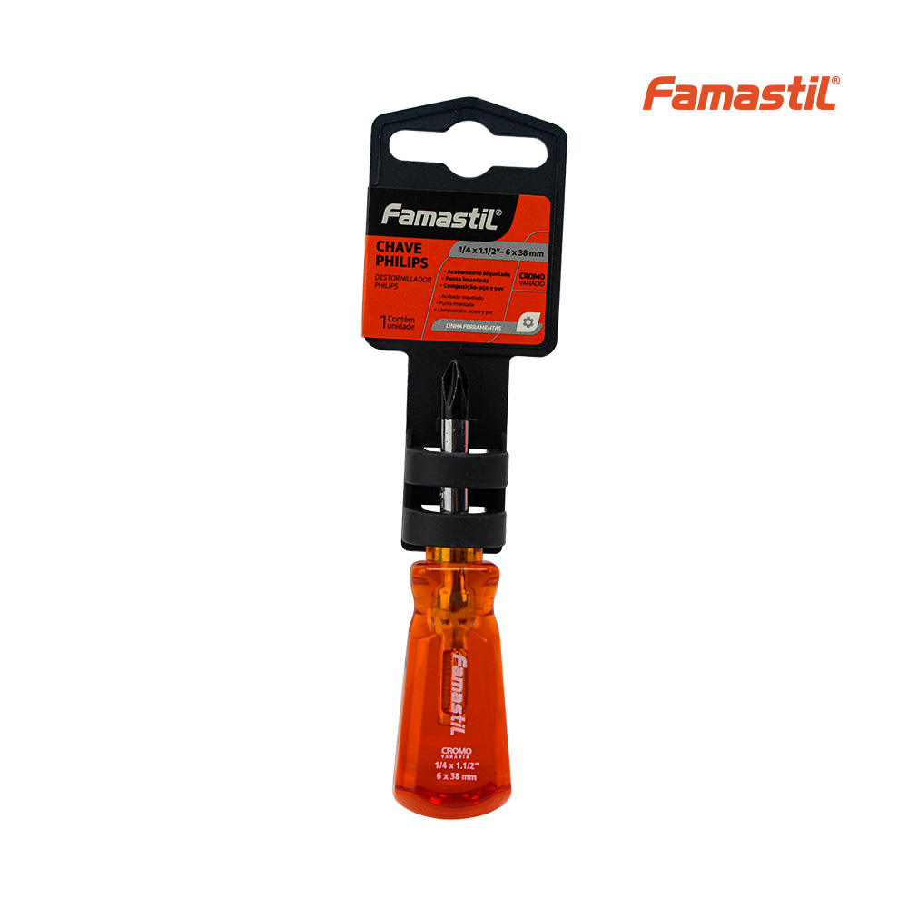 CHAVE PHILLIPS FAMASTIL IMAN CRV 1/4X1.1/2”