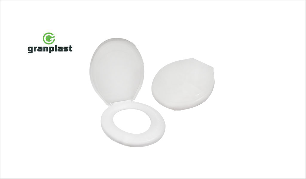 ASSENTO GRANPLAST HYGIENIC ENVOLVENTE CINZA CLARO