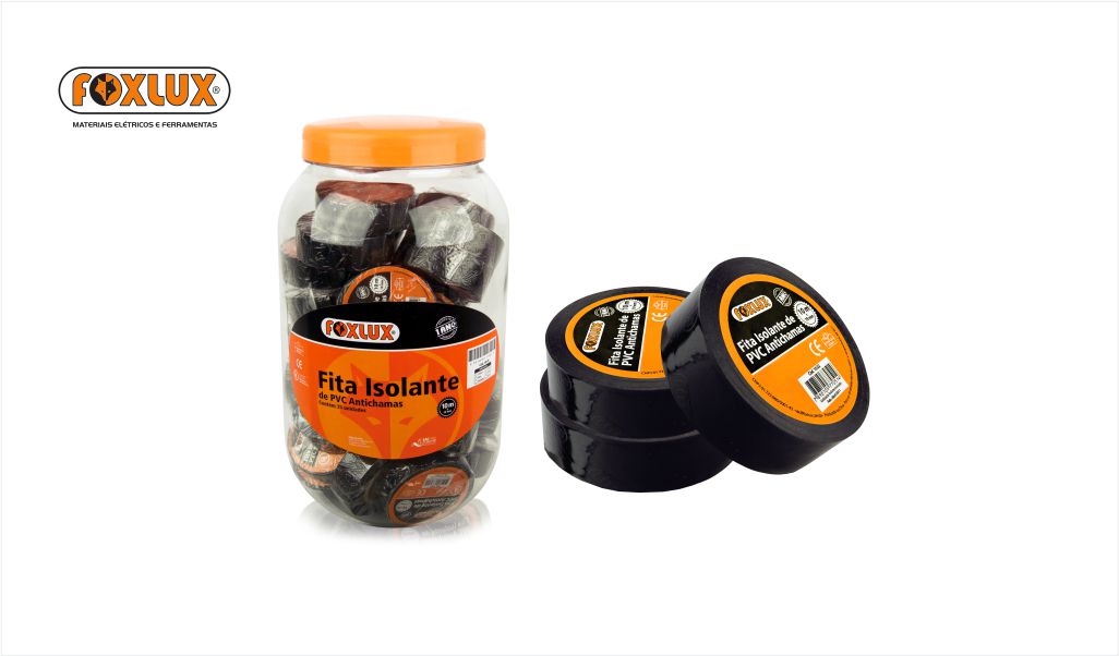 FITA FOXLUX ISOLANTE 19MMX20M PR C/25