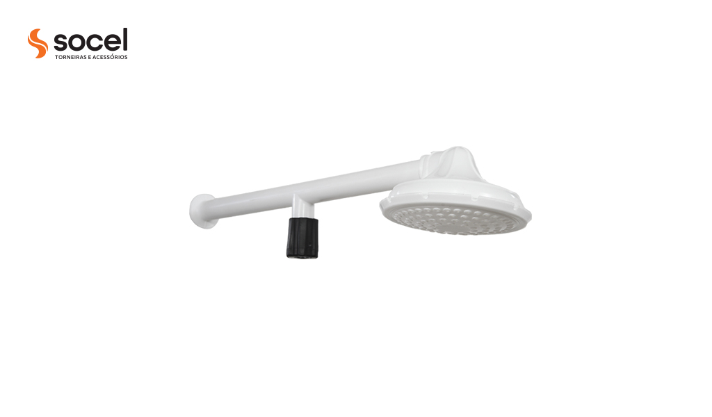 CHUVEIRO SOCEL C/REG 4” BR
