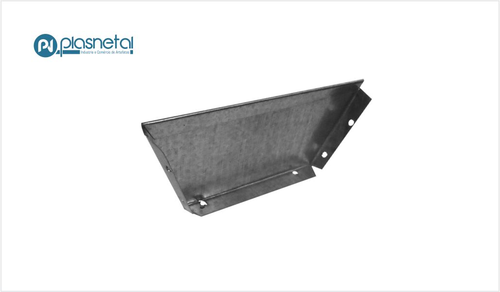 TAMPA PLASNETAL P/CALHA DE ZINCO