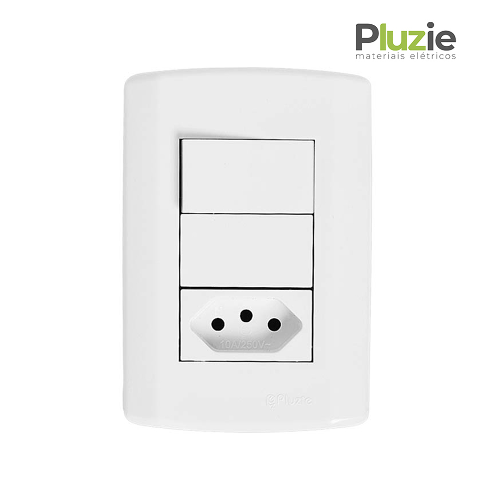PLUZIE MODULAR 1 INTER SIMP+TOM 2P+T 10A