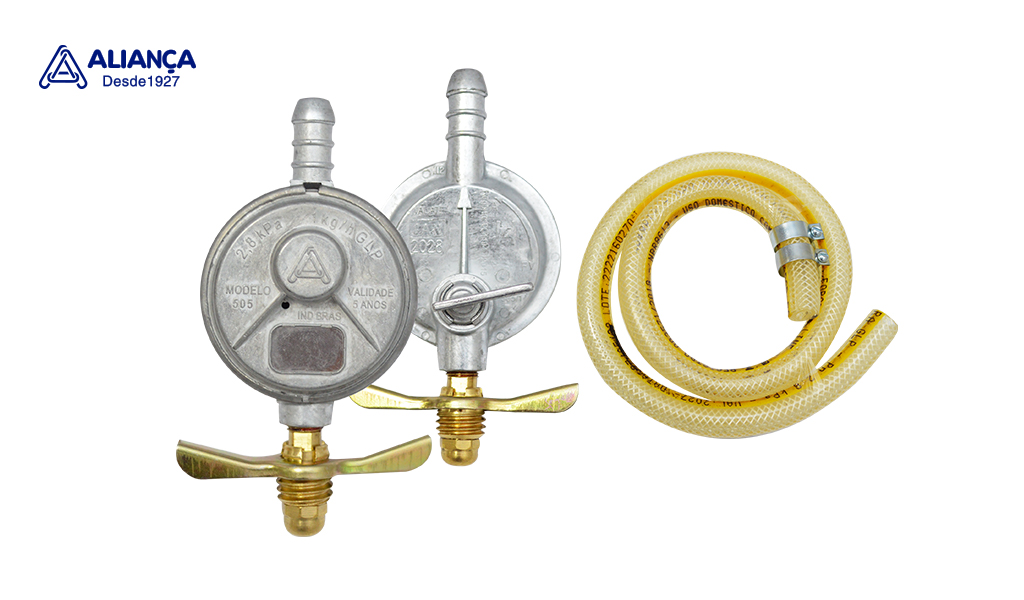 REGULADOR ALIANCA GAS 505/01 MANG 1,20M