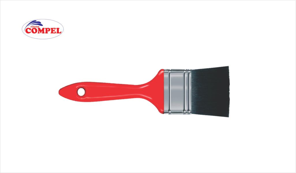 TRINCHA COMPEL CERDA PRETA 4”