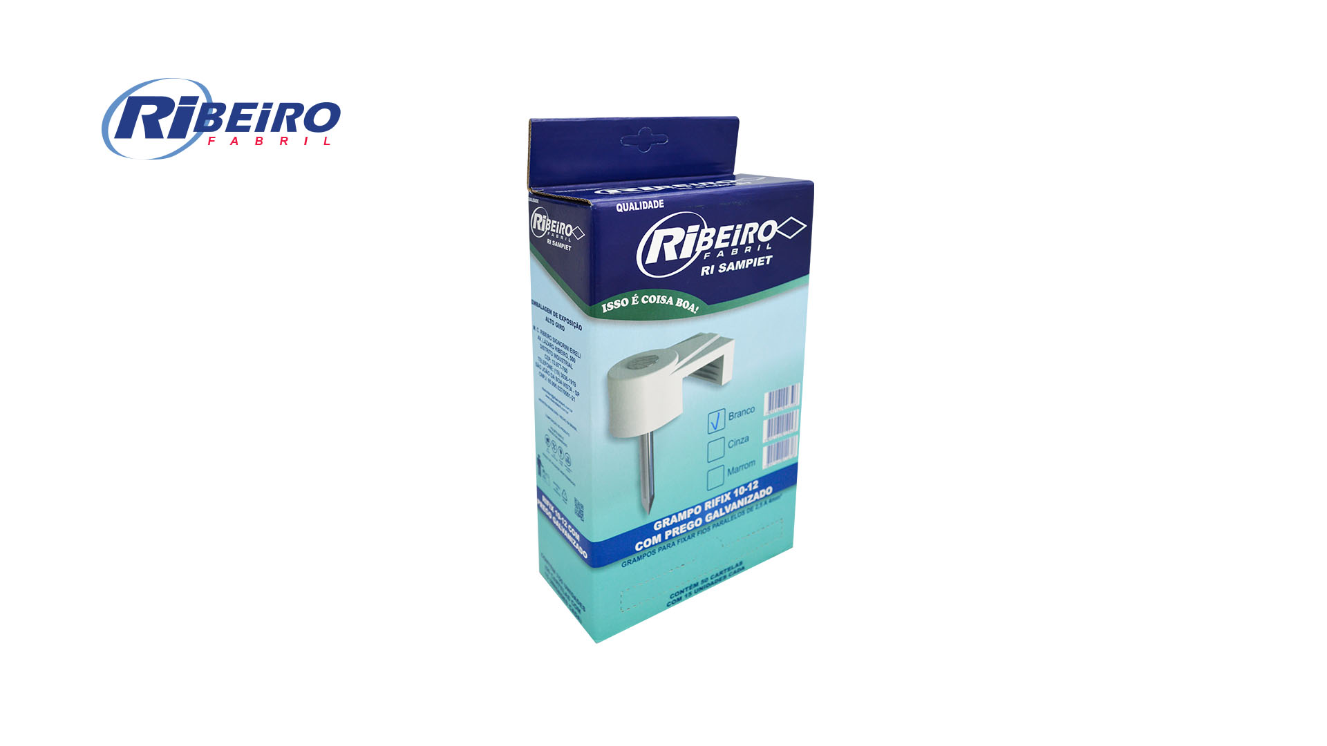 ISOL RIBEIRO FIXA FIO 0,5-1,5MM C/50 CT15